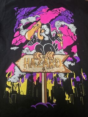 Nwt Bored Teenager Brand Shirt Vulture Hazard "Feeling Great" Black Small Unisex